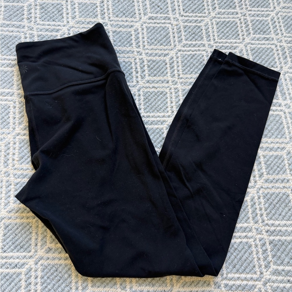 Athleta Elation High Rise 7/8 Leggings in Black